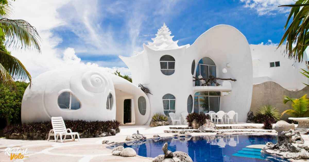 The Seashell House, (Isla Mujeres, Mexico) (1)